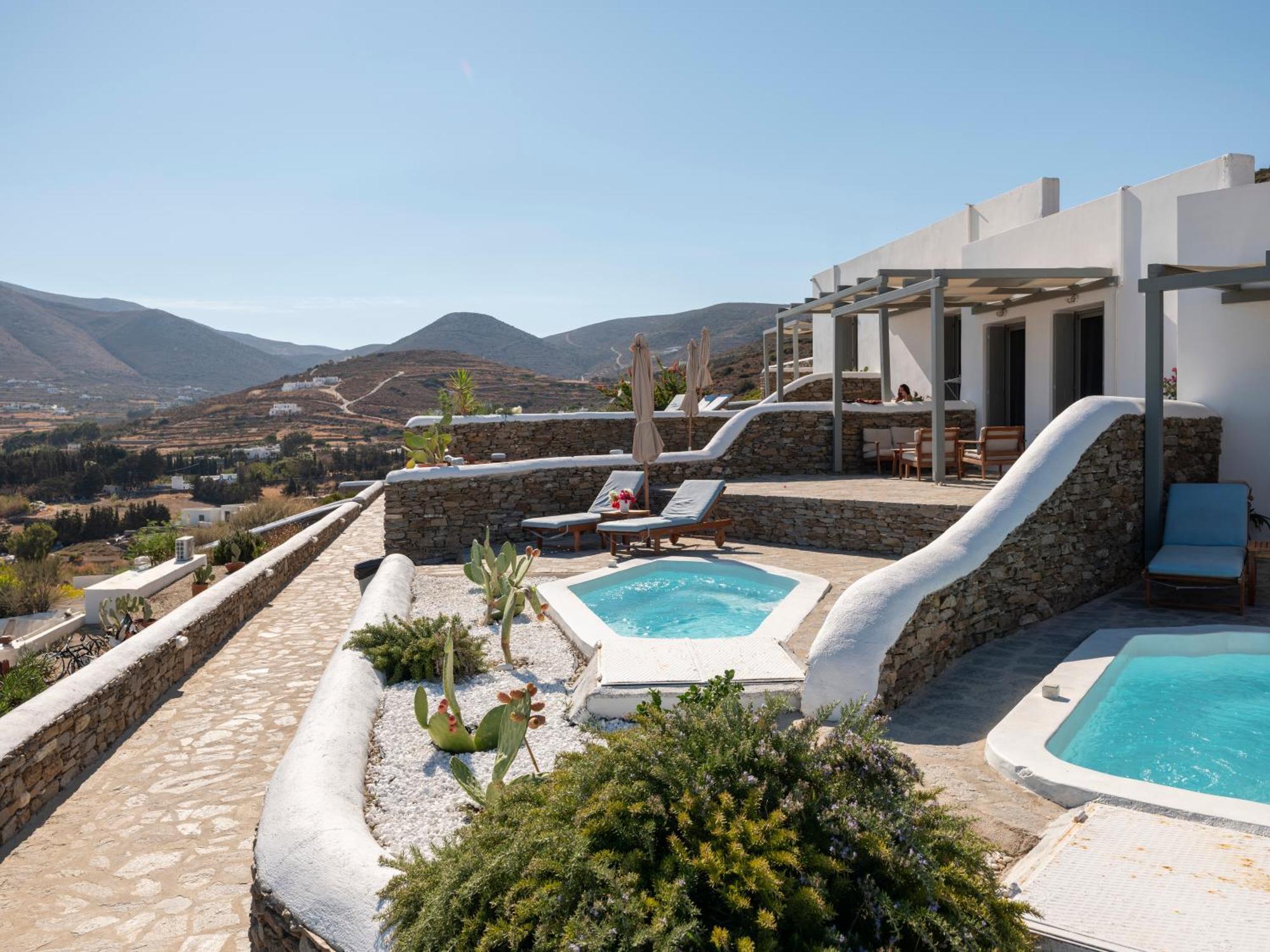Peters Place - Paros Resort Parasporos Eksteriør bilde