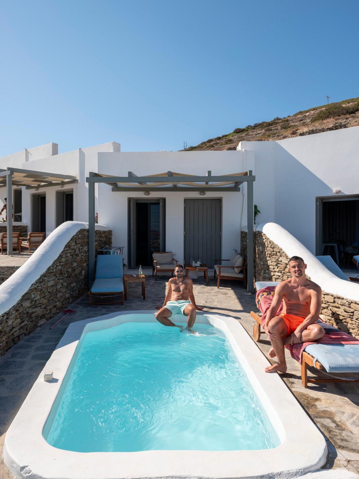 Peters Place - Paros Resort Parasporos Eksteriør bilde