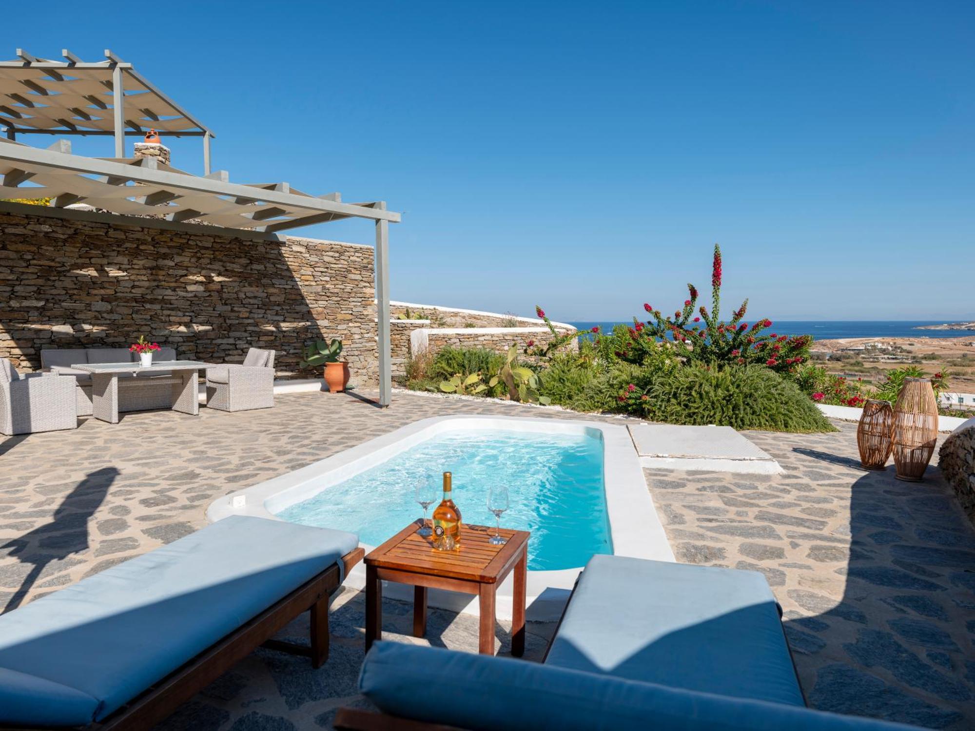 Peters Place - Paros Resort Parasporos Eksteriør bilde